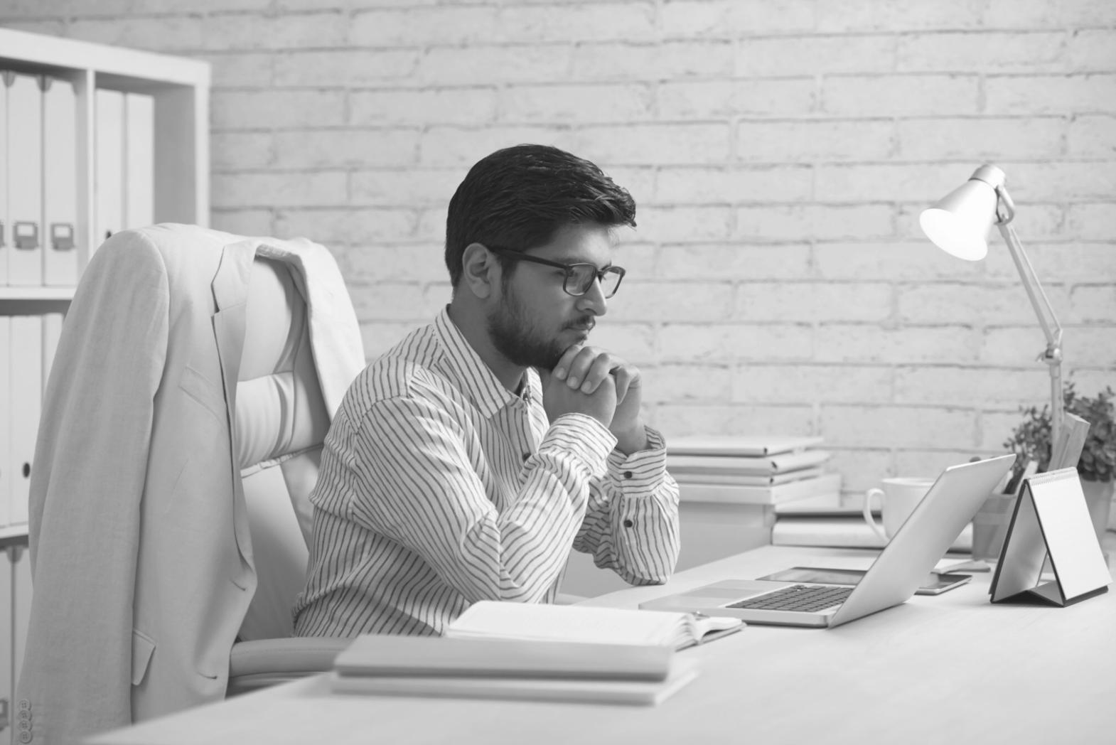 Training session with financial analysts