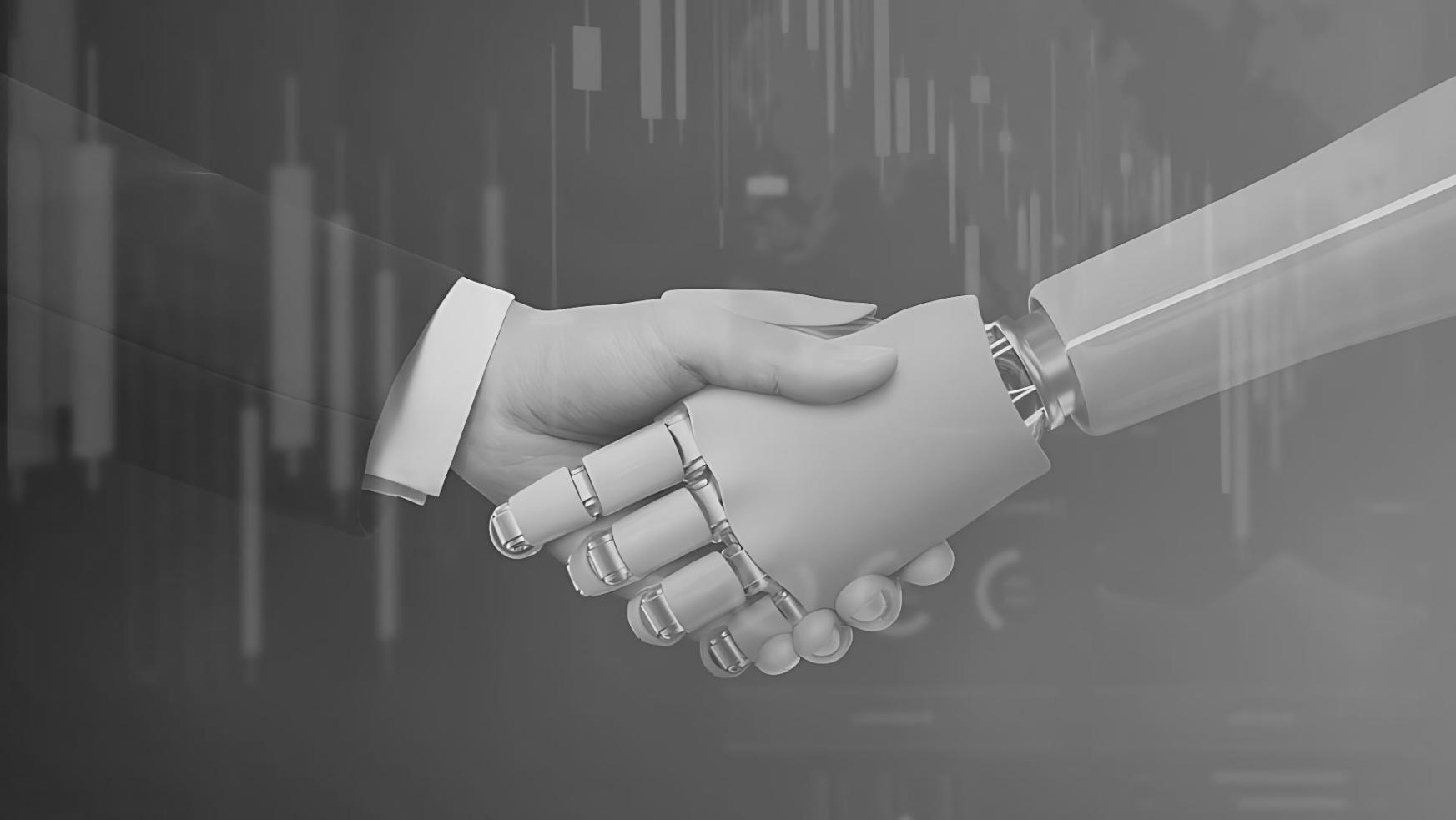 Financial technology workspace showing data analysis and machine learning model development